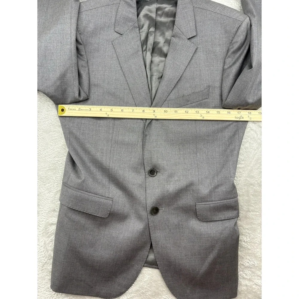 Boss Hugo Boss TRABALDO TOGNA‎ Men's Dark Gray Blazer Super 120